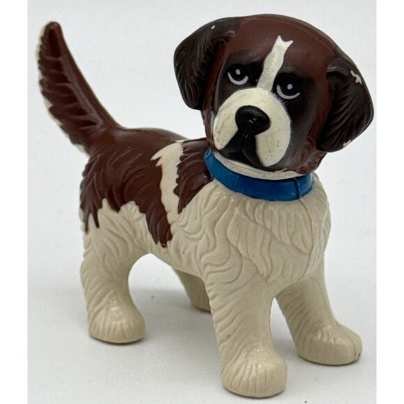 Vintage Littlest Pet Shop Brown Dog Kenner 1993 Standing, Moveable Head - Picture 1 of 4